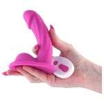 NS Novelties - 2in1 csiklóizgató és G-pont vibrátor (pink)