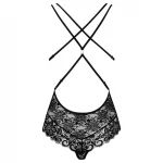 Obsessive 860-TED-1 - szuper szexi csipke body (fekete)