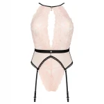 Obsessive Lilines - harisnyatartós body (pink)