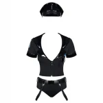 Obsessive Police - szexi rendőrnő jelmez szett (S/M)