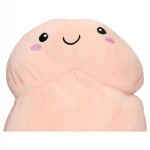 Ölelhető kövér pénisz plüss - 30 cm (testszínű)