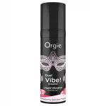 Orgie Dual Vibe - unisex folyékony vibrátor - Eper - Gin Tonic (15 ml)