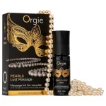 Orgie Pearls Lust - gyöngy nyaklánc és masszázsgél (30 ml)
