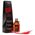 Orgie Sexy Therapy - masszázsolaj szett - eper (100 ml)