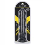 Ouch! Hole Driller - óriás anál plug (fekete) - 31,5 cm