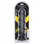Ouch! Hole Driller - óriás anál plug (fekete) - 31,5 cm