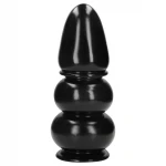 Ouch! Ultra Collosus - extra méretű anál plug (fekete) - 33 cm