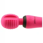 PalmPower Groove - akkus wand masszírozó vibrátor (pink)