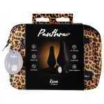 Panthra Kesia - szilikon anál plug szett (3 részes, fekete)
