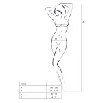 Passion BS016 - minimalista fehér necc fehérnemű szett (S-L)