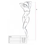 Passion BS016 - minimalista fehér necc fehérnemű szett (S-L)