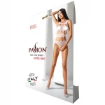Passion BS083 - lyukacsos, nyitott, fehér body (S-L)