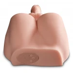 PDX Dirty Talk - élethű műpopsi torzó dildóval maszturbátor (testszínű)