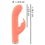 You2Toys peachy! mini rabbit - akkus nyuszis vibrátor (barack)