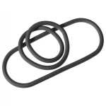 Perfect Fit Slim Wrap 9 - vékony péniszgyűrű (fekete, 22 cm)