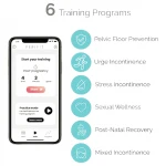 Perifit - App-vezérelt vibrációs gésagolyó (pink)