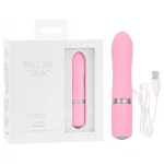 Pillow Talk Flirty - akkus rúd vibrátor (pink)