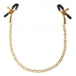 Pipedream Fetish Fantasy Gold - mellbimbó csipesz (arany)