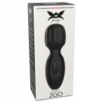 Pixey 2GO - akkus mini masszírozó wand vibrátor (fekete)