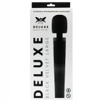 Pixey Deluxe Black Velvet - wand vibrátor L (fekete)