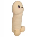 Plüss pénisz figura - vicces ajándék, 30 cm (testszínű)