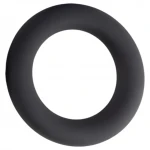 Pulselock Cirkl - fekete szilikon péniszgyűrű (35 mm)