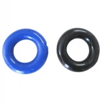 Pulselock Cirkl - TPE péniszgyűrű szett, 3 db (fekete)
