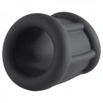 Pulselock Cocktura - fekete bordázott szilikon péniszgyűrű (30 mm)