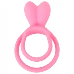 Pulselock Cocktura - nyuszis pénisz- és heregyűrű (pink)