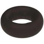 Pulselock Cocktura - pöttyös szilikon péniszgyűrű (fekete) - 27mm