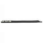 Pulselock Forge - állítható patentos szilikon péniszgyűrű (fekete) - 200mm