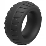 Pulselock Oak - extra vastag szilikon péniszgyűrű (fekete) - 40mm