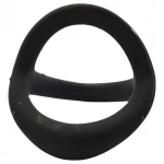 Pulselock Taur - Y-formájú pénisz- és heregyűrű (fekete) - S