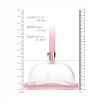 Pumped - kézi vákuumos punci pumpa nőknek (pink)