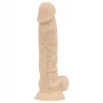 Real Fantasy Ashton - herés, élethű dildó - 20,5 cm (testszínű)