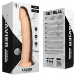 Real Fantasy Xavier - élethű dildó - 23 cm (testszínű)
