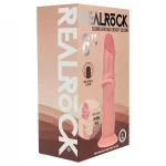 RealRock - dupla sűrűségű élethű dildó (testszínű, 15,5 cm)