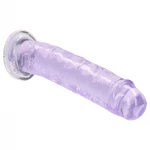 RealRock - élethű dildó tapadókoronggal (lila) - 12,7 cm