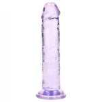 RealRock - élethű dildó tapadókoronggal (lila) - 12,7 cm
