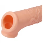 RealStuff Extender 6,5 - péniszköpeny (natúr, 17 cm)