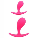 Rimba Copenhagen - pink butt plug szett, anál plug (2 db)