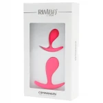 Rimba Copenhagen - pink butt plug szett, anál plug (2 db)