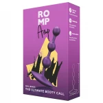 ROMP Amp - gyöngyös anál dildó (lila)