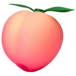 Romp Pink Peach - léghullámos vibrátor (pink)