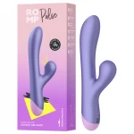 ROMP Pulse - léghullámos csiklóizgató és G-pont vibrátor (lila)