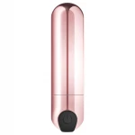 Rosy Gold Bullet - akkus, mini rúdvibrátor (rosegold)