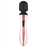 Rosy Gold Wand Curve - akkus, masszírozó vibrátor (rosegold)