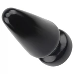 Rubicon - XL anál plug tapadókoronggal (fekete)