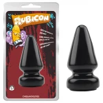 Rubicon - XL anál plug tapadókoronggal (fekete)