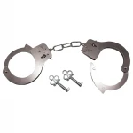 S&M - fém szex bilincs bondage játékhoz (ezüst)